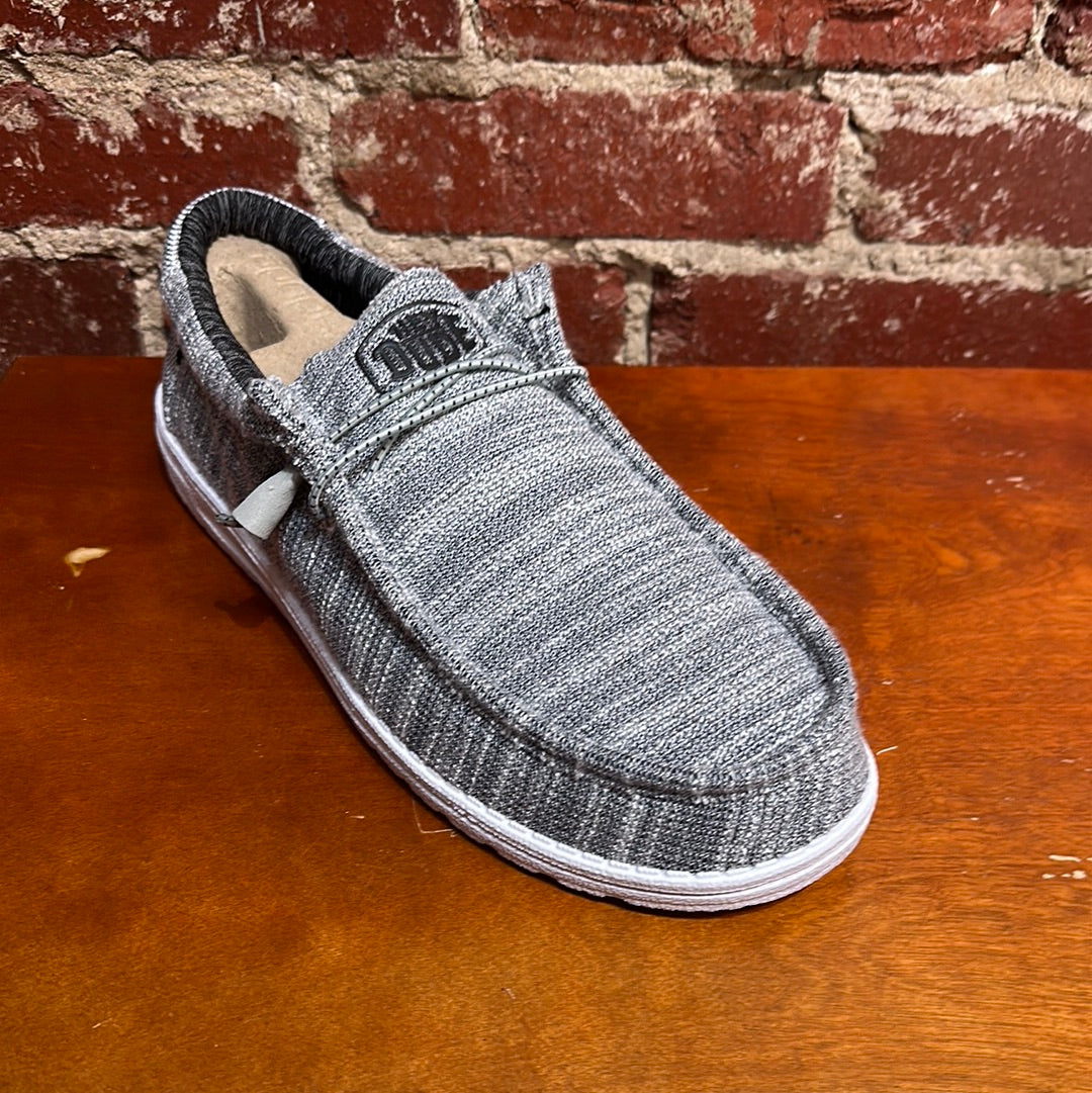 HEYDUDES WALLY STRETCH MIX GRANITE