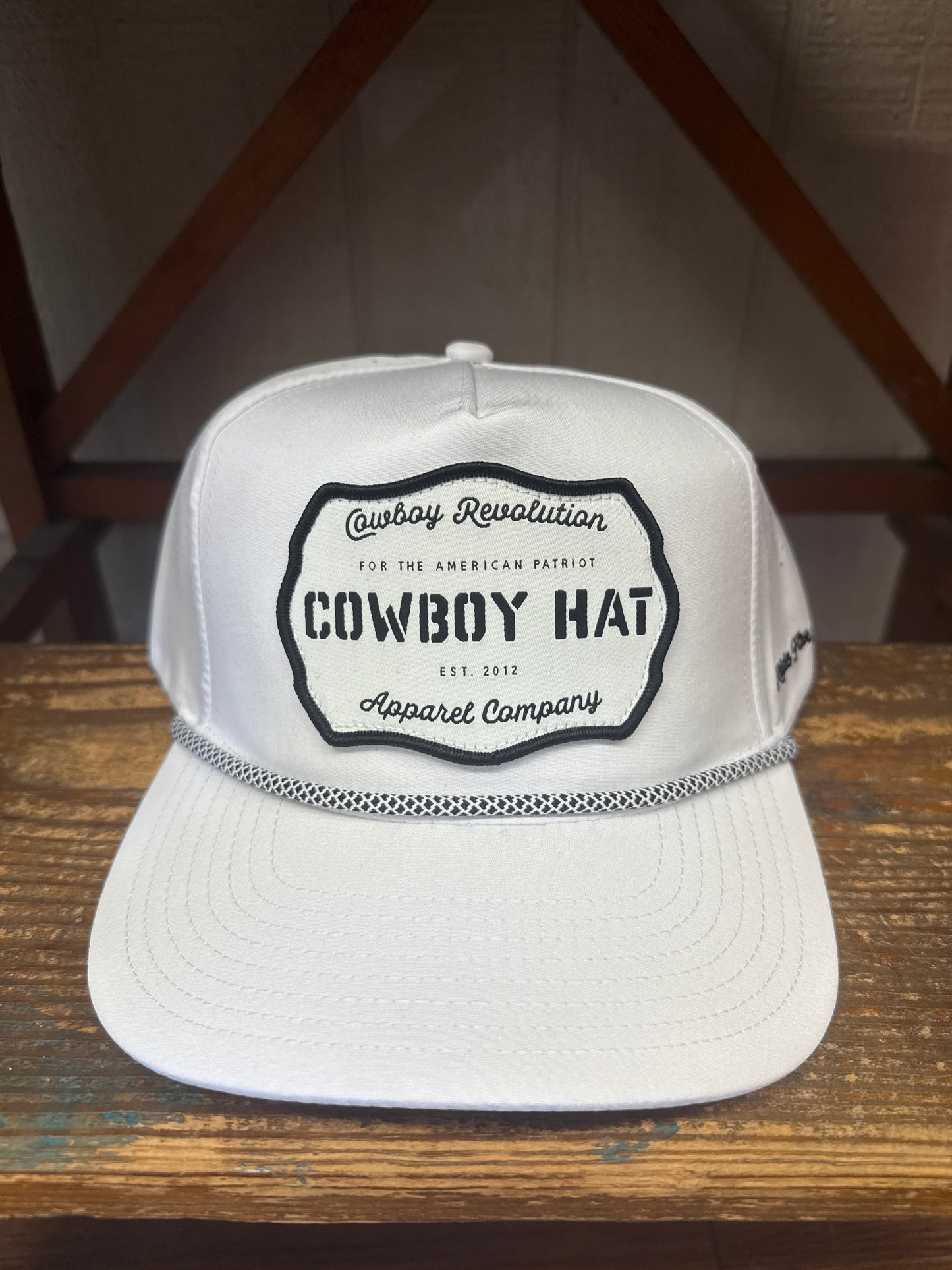 Cowboy revolution white hat 
