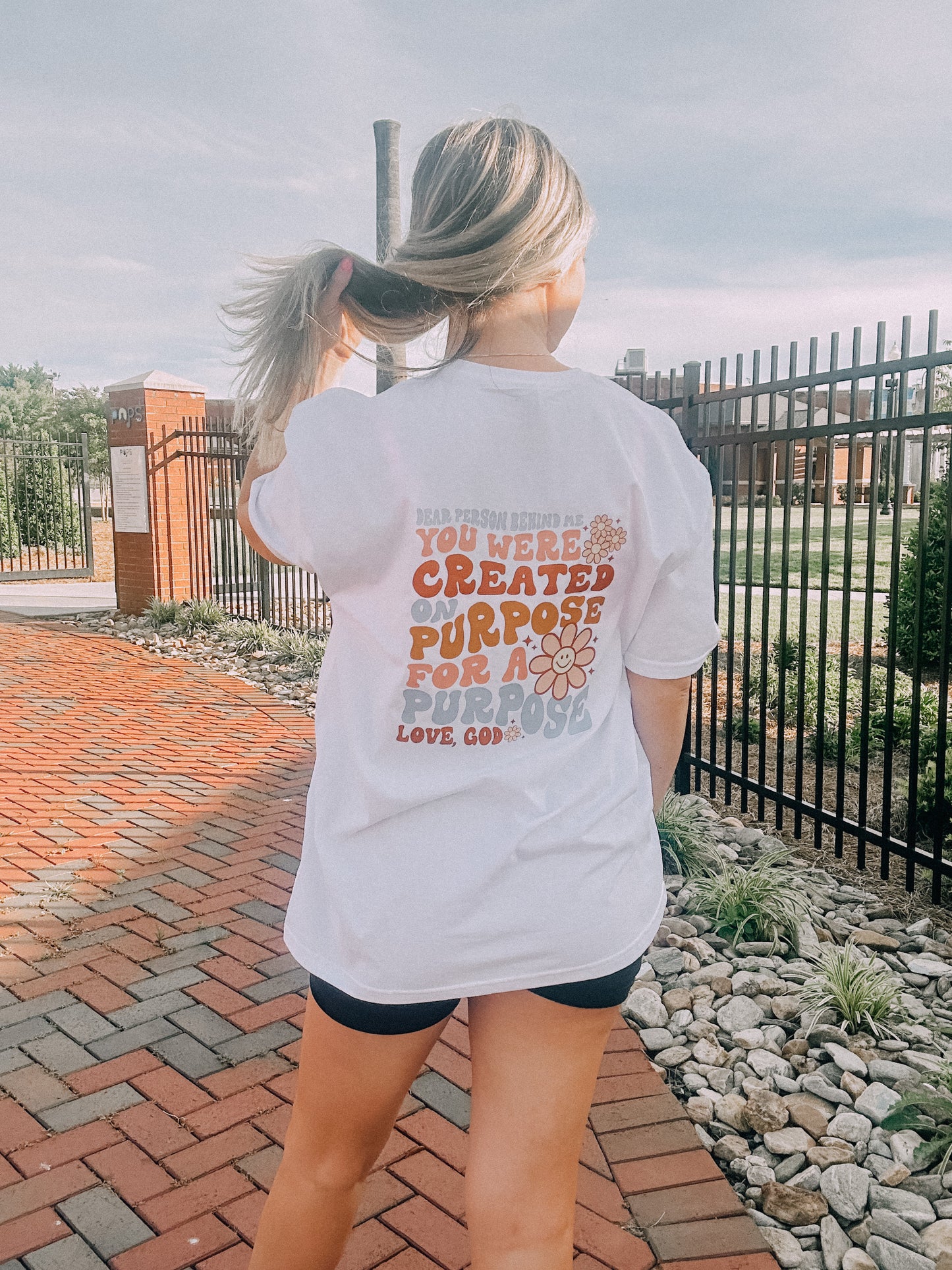 You Were created on purpose tee