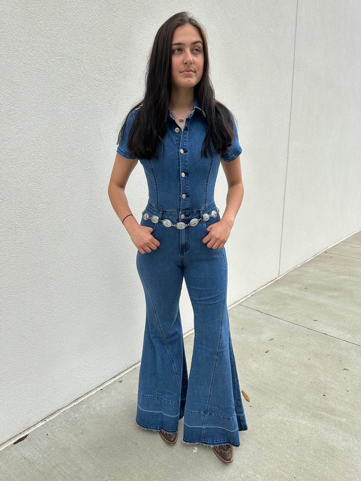 Dolly Denim Jumpsuit