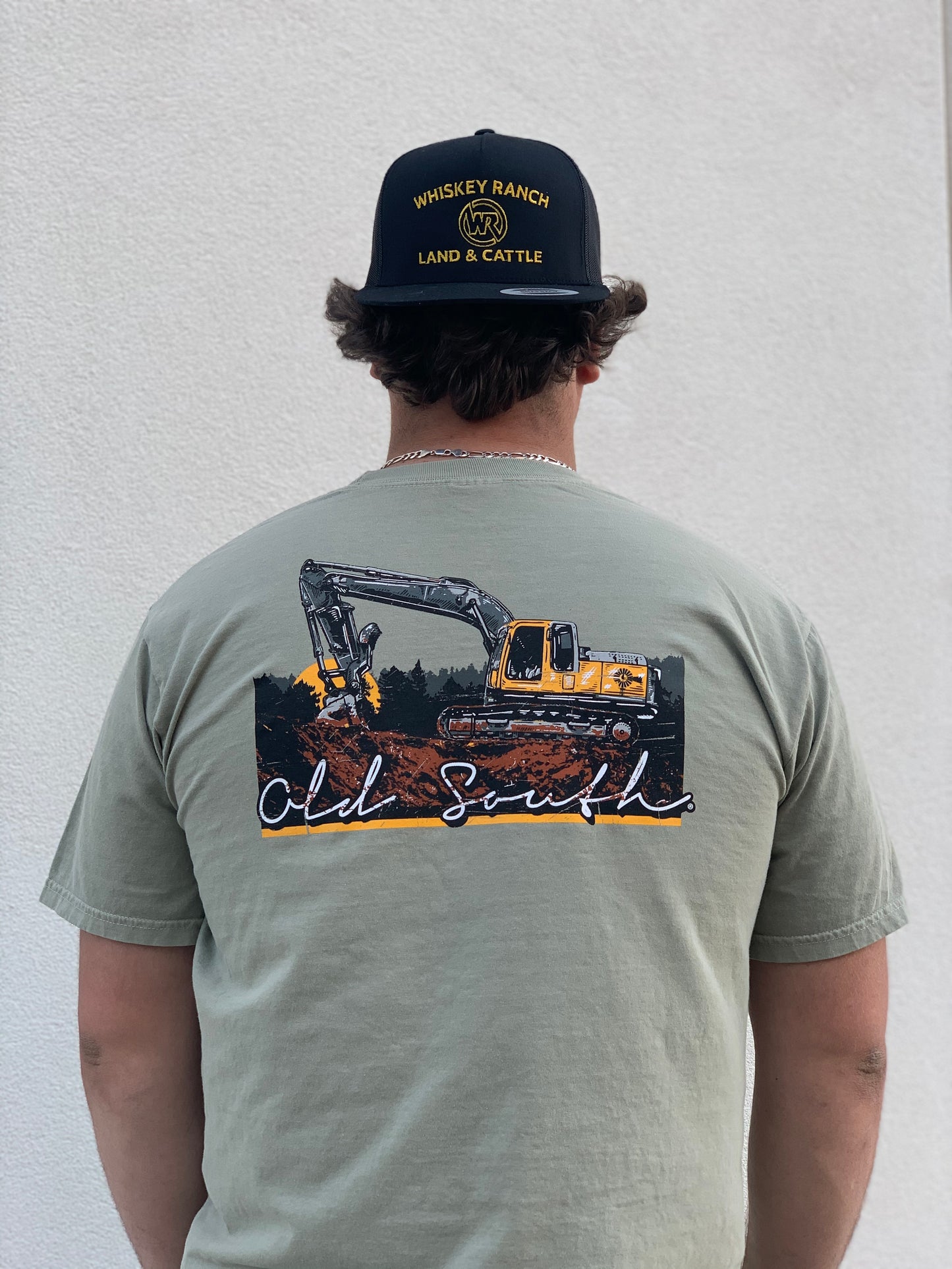 Old South Trackhoe tee