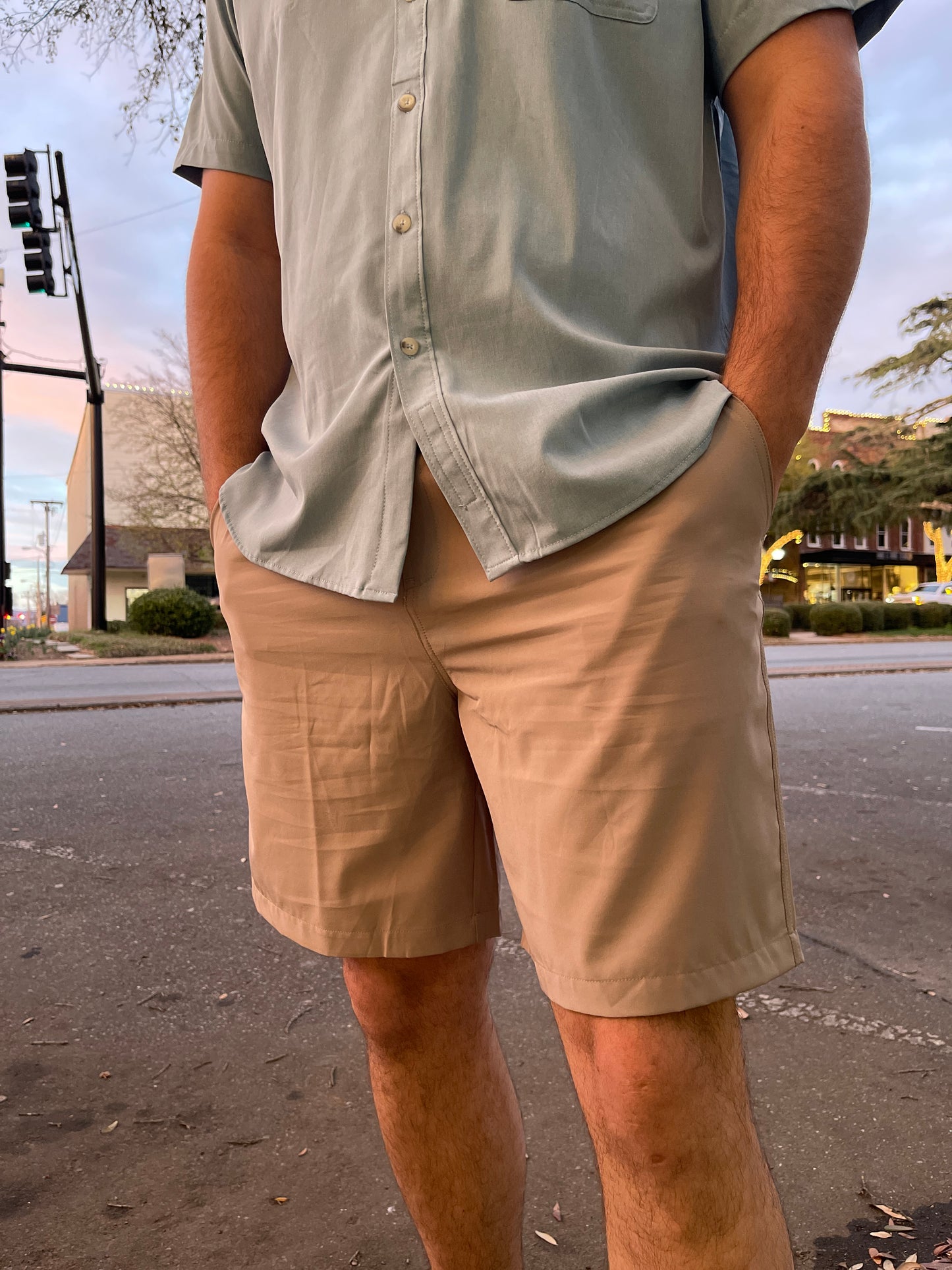 Burlebo Khaki Shorts