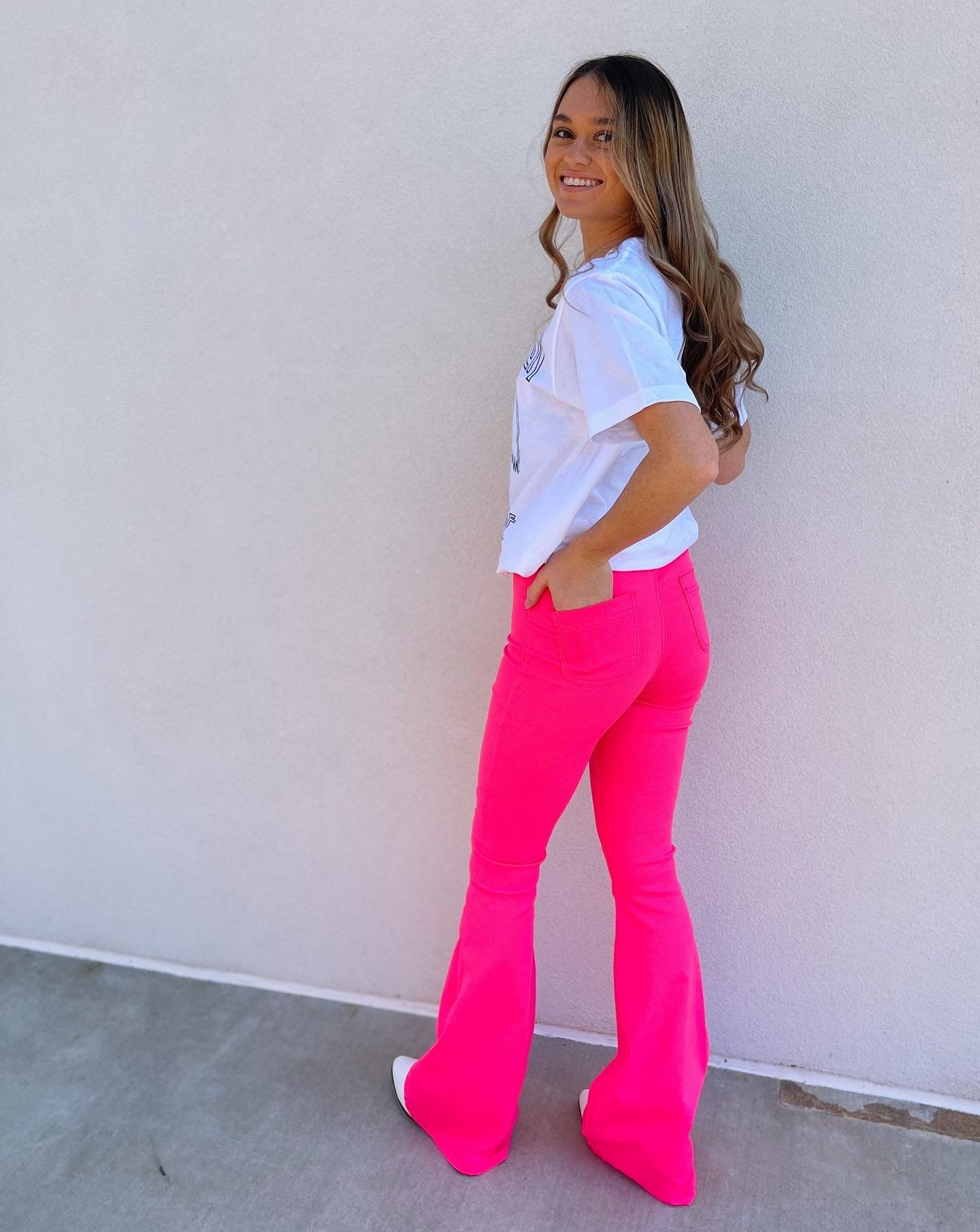 Electric Pink Flares
