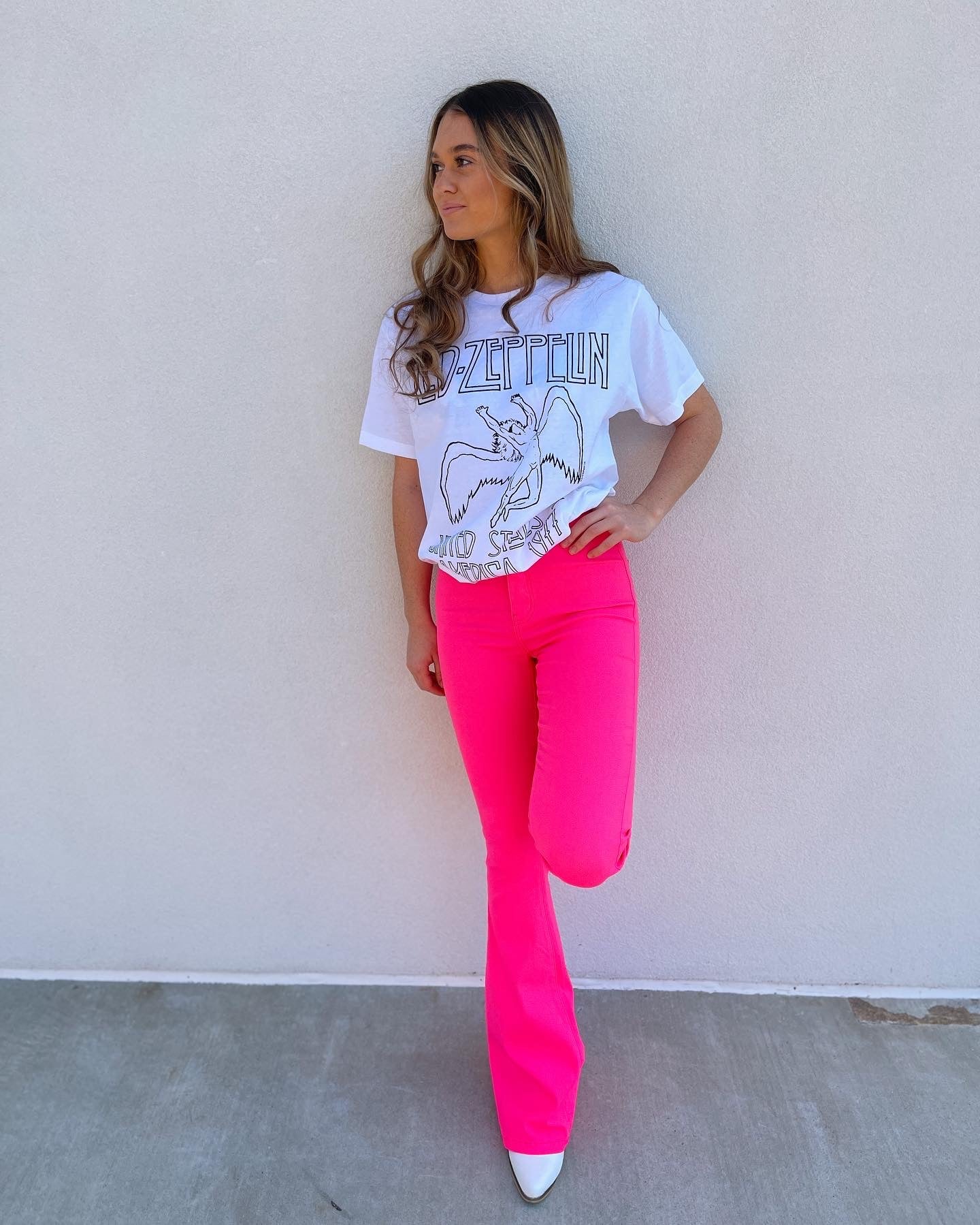 Electric Pink Flares