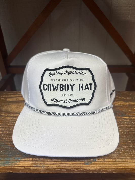 Cowboy revolution white hat 