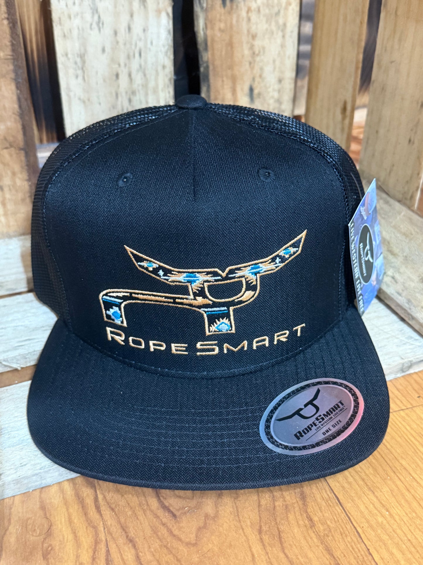 ROPESMART MEN'S DESERT BLUE SANTA FE BALL CAP