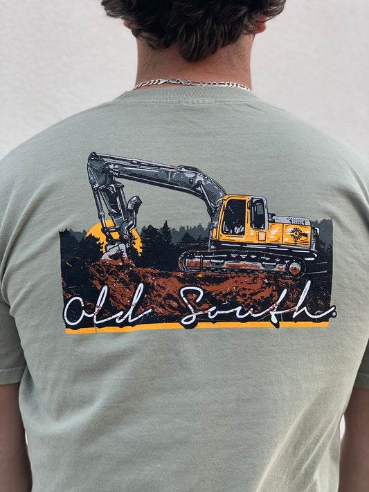 Old South Trackhoe tee