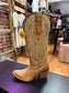 Embroidery Tan Boot