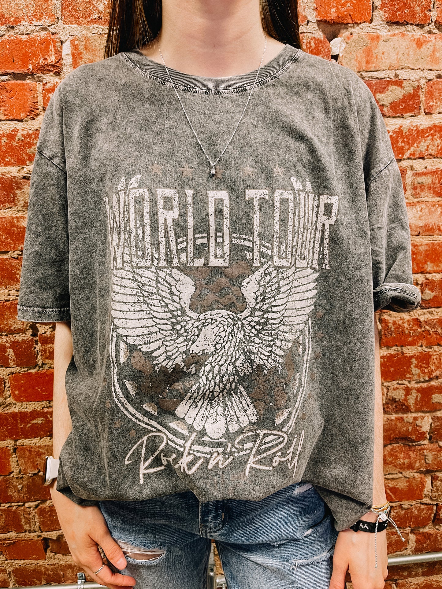 World Tour Rock N' Roll Graphic tee