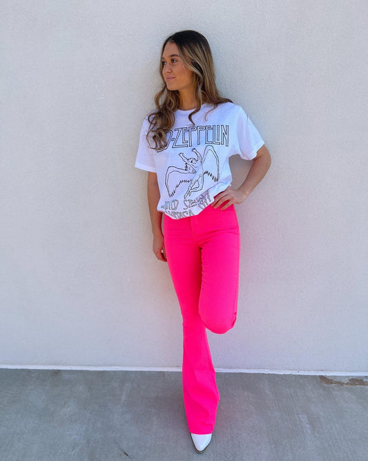 Electric Pink Flares